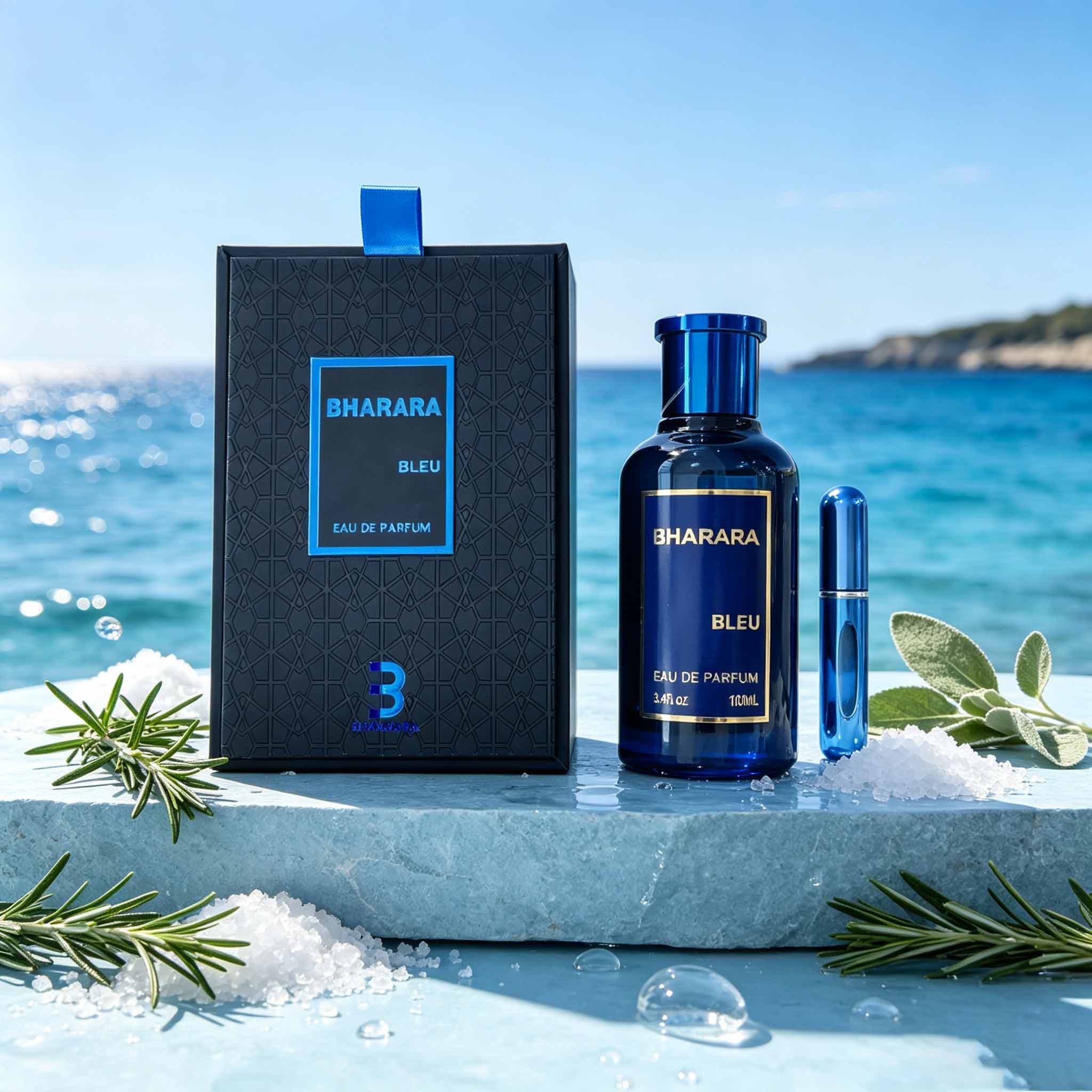 Pure Perfume Fragrance - 바라라 블루, 100ML, 크리스탈 사파이어 블루