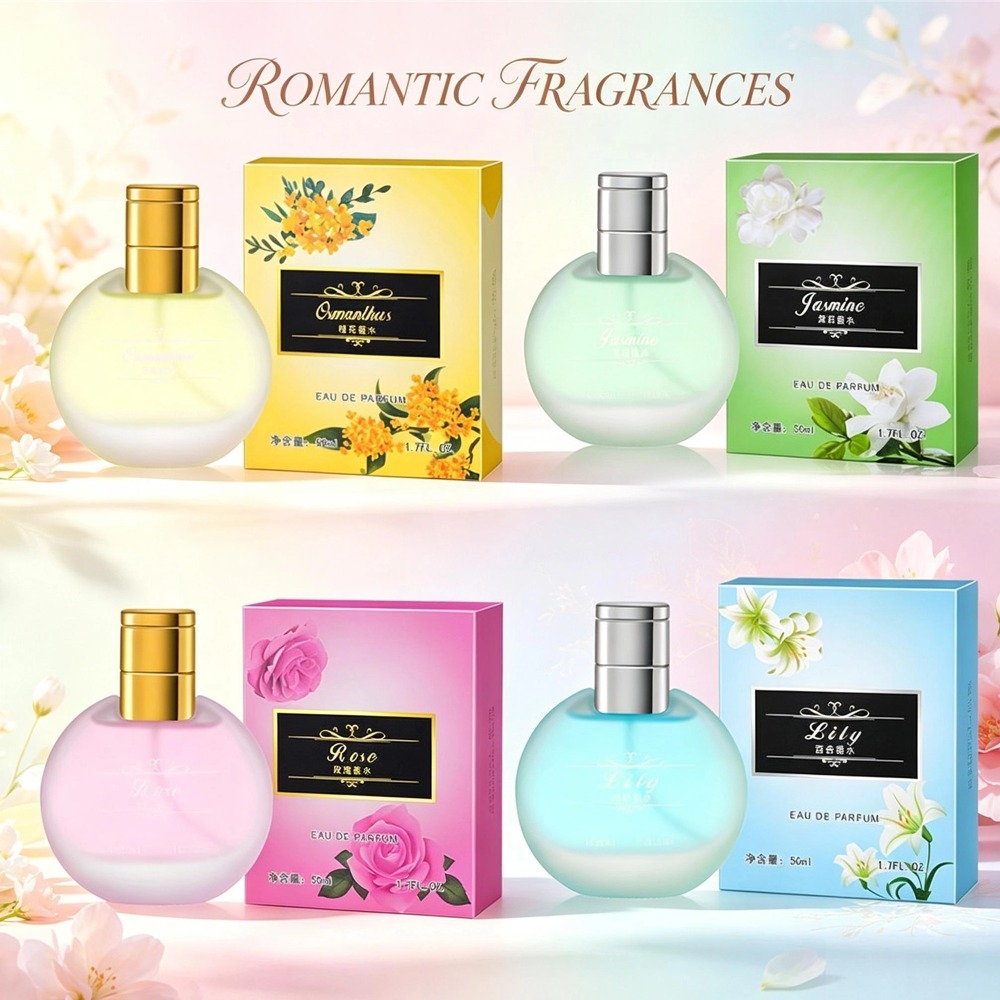 Rose Water Spray - 여성용 플로럴 프레쉬 향수, 오스만투스 자스민