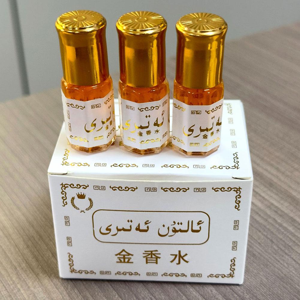 Rose Water Spray - 1/3/5pcs 3ml 골든 볼 향수 미니