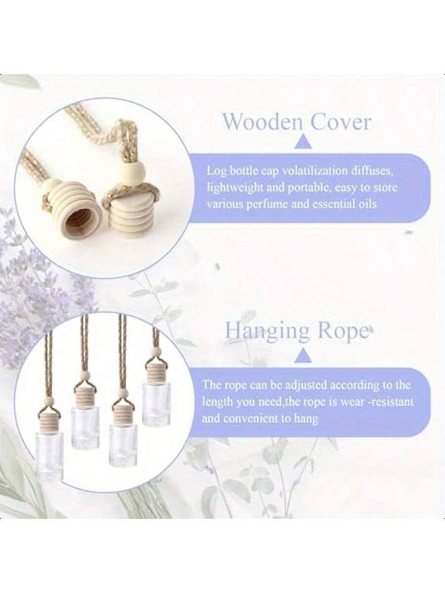20pcs 교수형 자동차 방향제 빈 투명 유리 에센셜  - Fragrance World Perfume 리뷰 및 가격