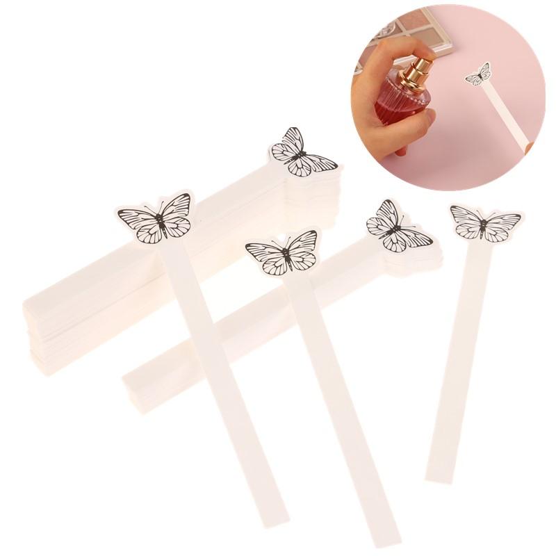 100Pcs 크리 에이 티브 나비 모양 테스트 아로마  - Fragrance World Perfume 리뷰 및 가격