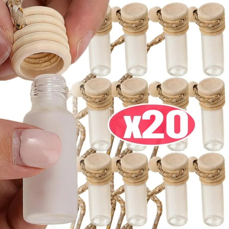휴대용 5ml 빈 차량용 향수병, 반투명 유리 걸이형  - Fragrance World Perfume 리뷰 및 가격